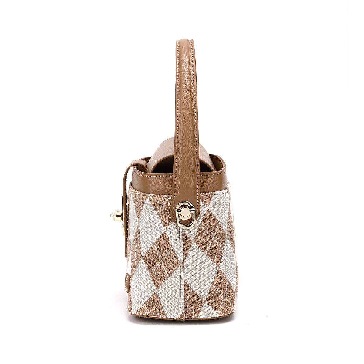 Denour Argyle Pearl Bucket Bag