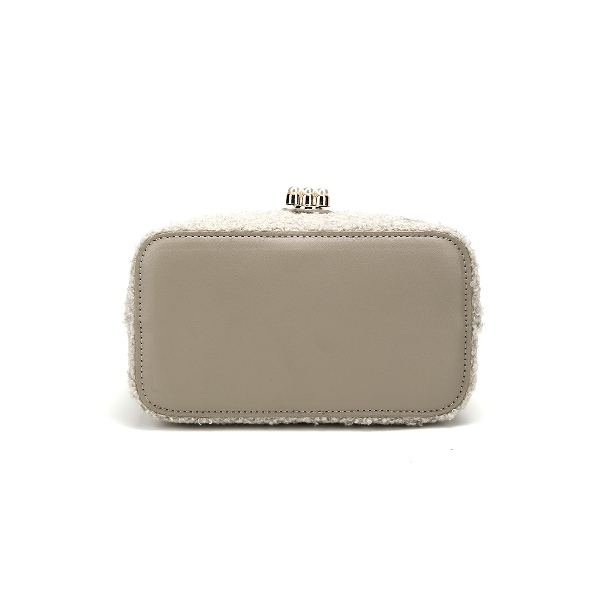 Denour Sherpa Pearl Bucket Bag