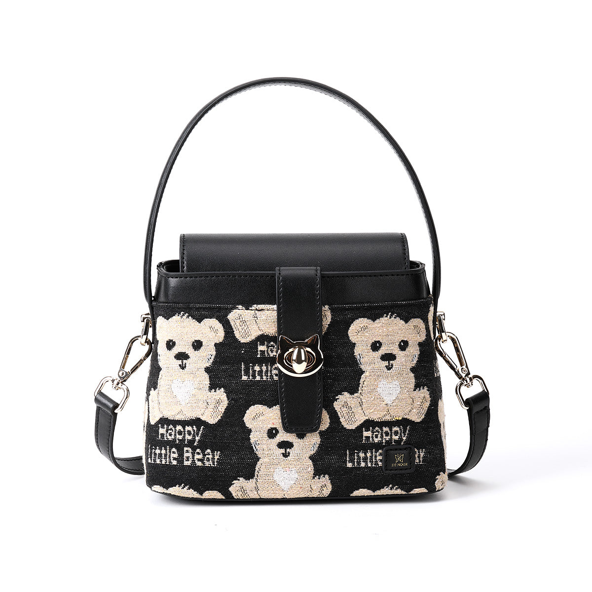 Denour Happy Little Bear Bucket Bag