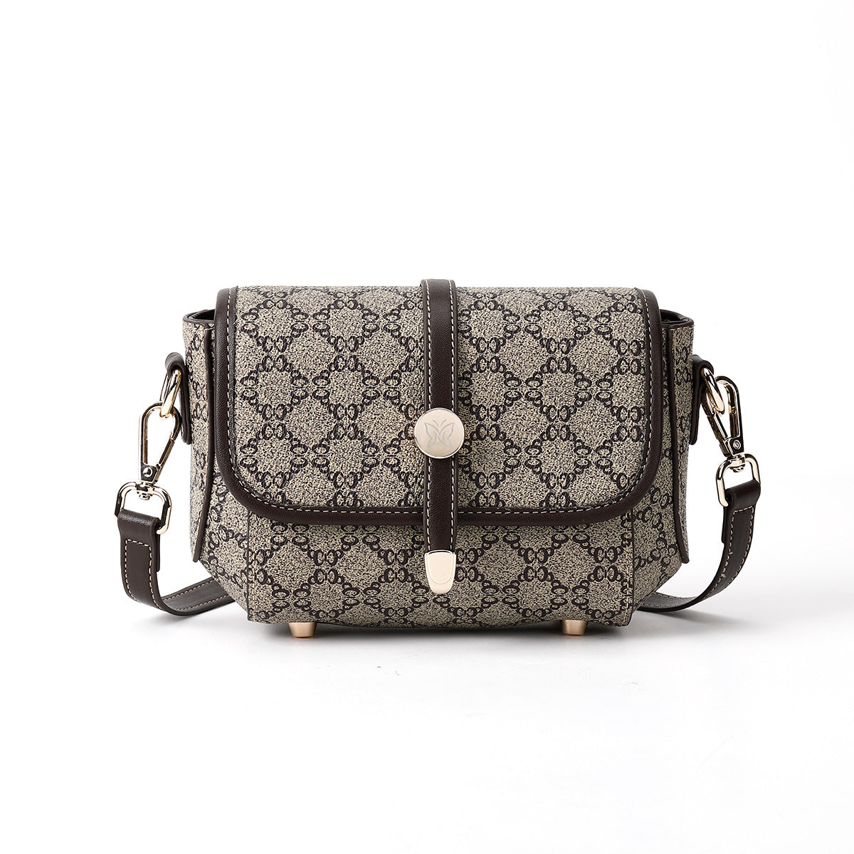 Denour Monogram Mini Satchel