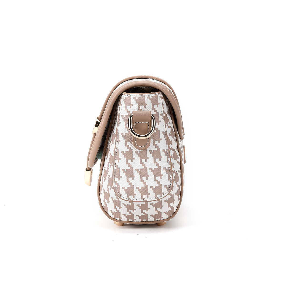 Denour Houndstooth Mini Satchel