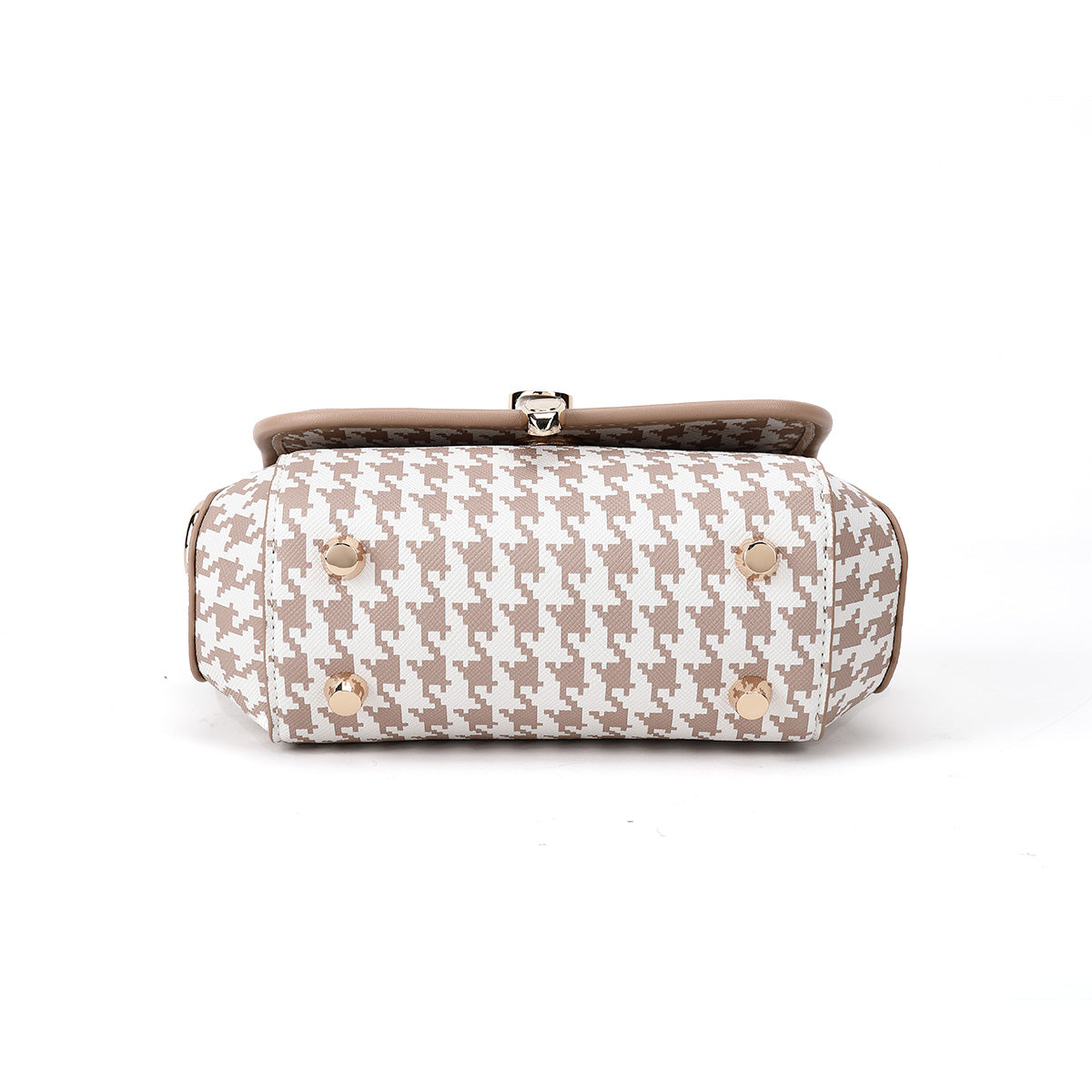 Denour Houndstooth Mini Satchel