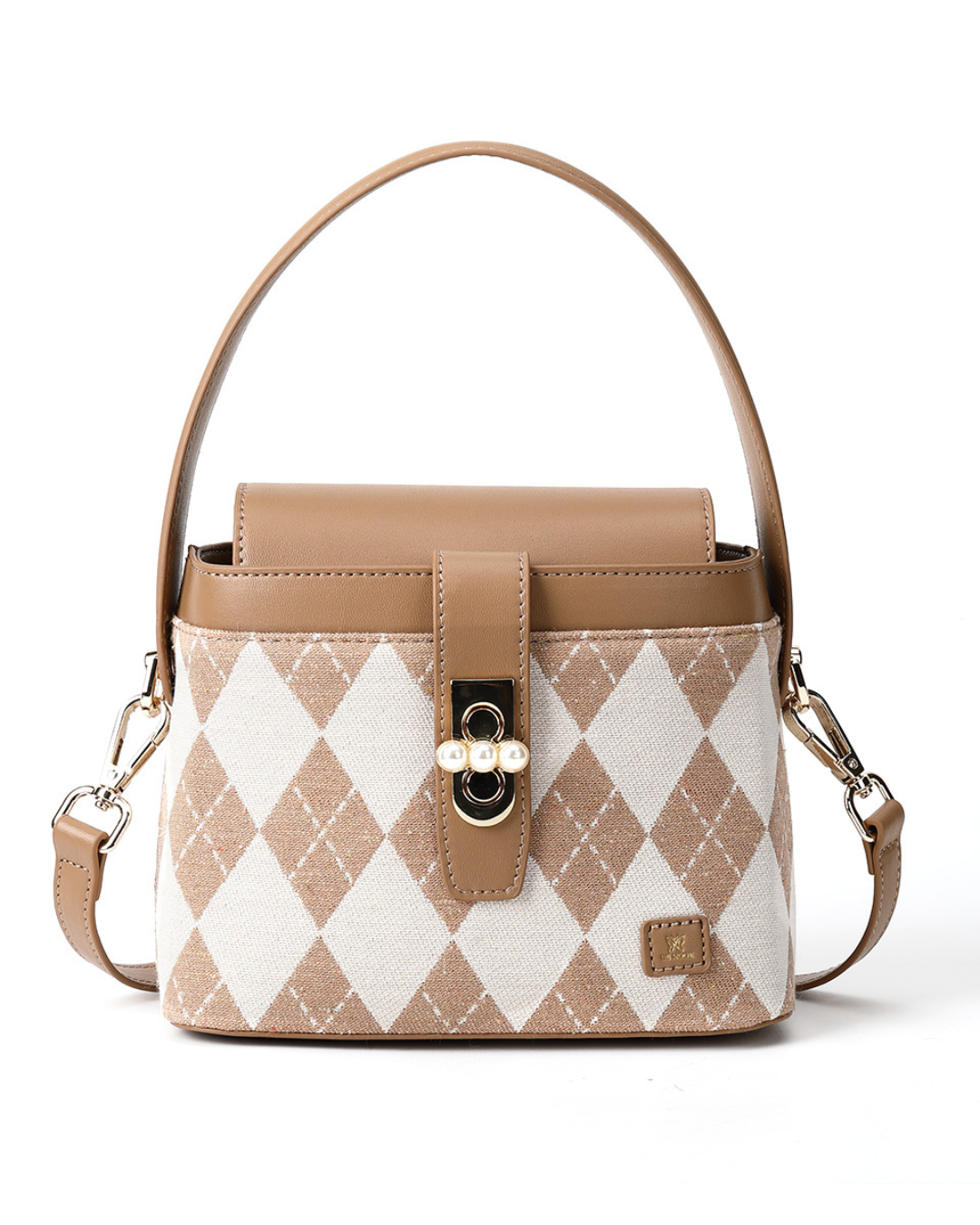 Denour Argyle Pearl Bucket Bag