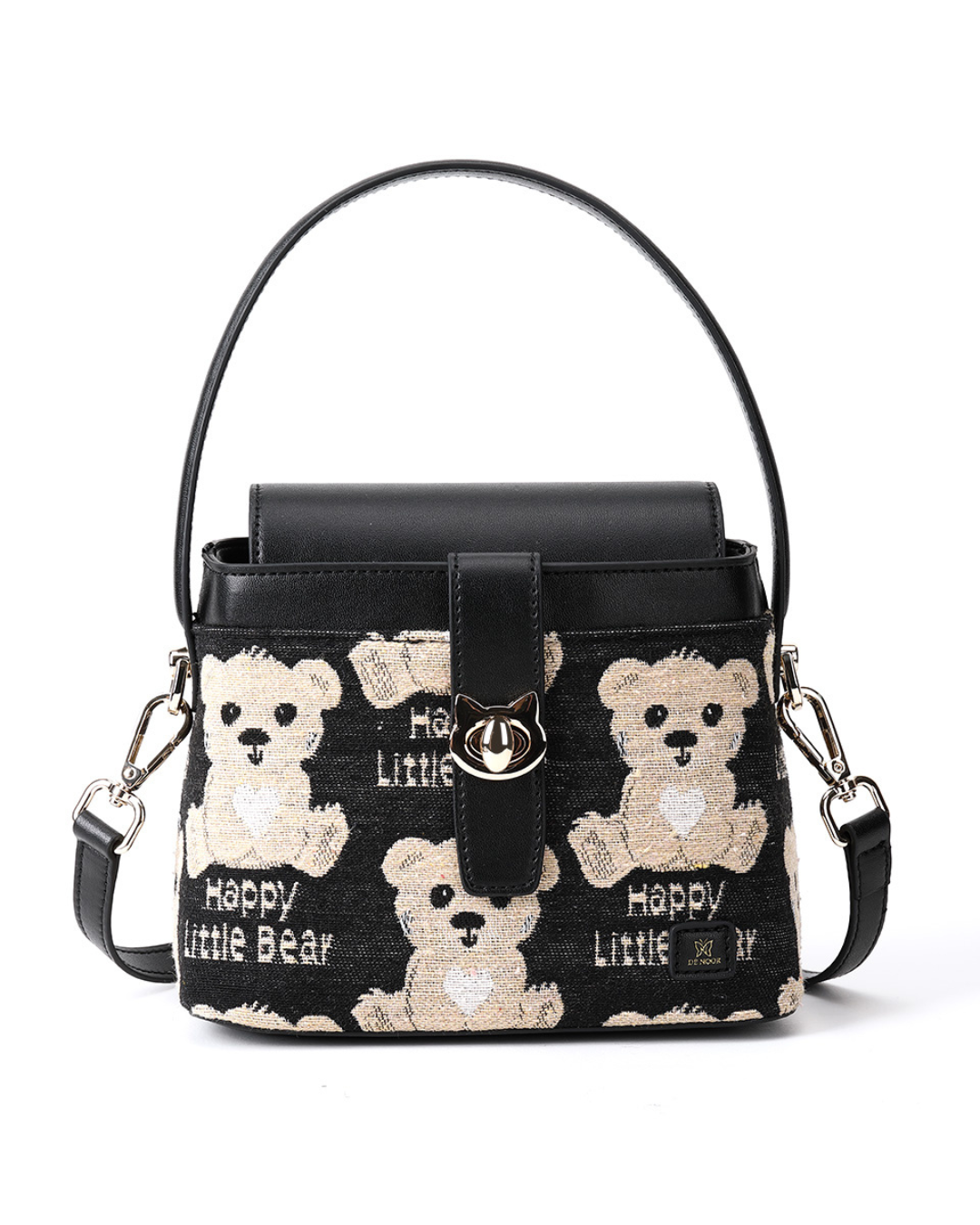 Denour Happy Little Bear Bucket Bag